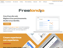 Tablet Screenshot of freelandia.it